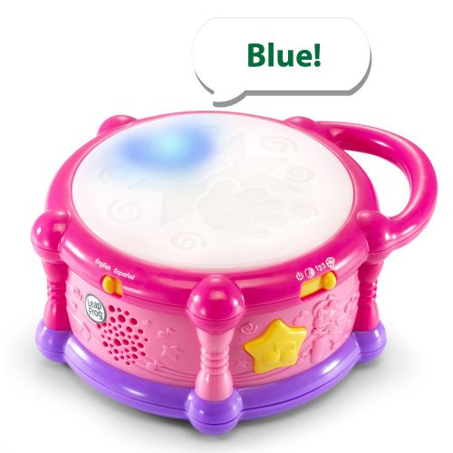  LeapFrog Learn & Groove Color Play Drum Bilingual, Pink (Amazon Exclusive)