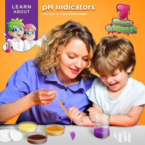  Learn & Climb Science Kits for Kids Age 5 Plus. 8 Chemistry Experiments, Step-by-Step Manual. Gift for Girls & Boys 5,6,7,8
