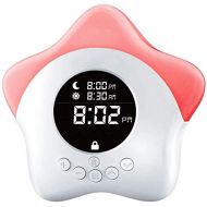 [아마존베스트]Learn & Climb Kids Ok to Come Out of Bed Clock - Kids Sleep Training Clock, Night Light & Alarm.