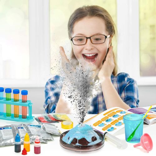  Learn & Climb Kids Science Set - Over 60 Experiments Kit, How-to DVD and Instruction Manual. 55 Pieces, Year-Round Fun Educational Science Activities