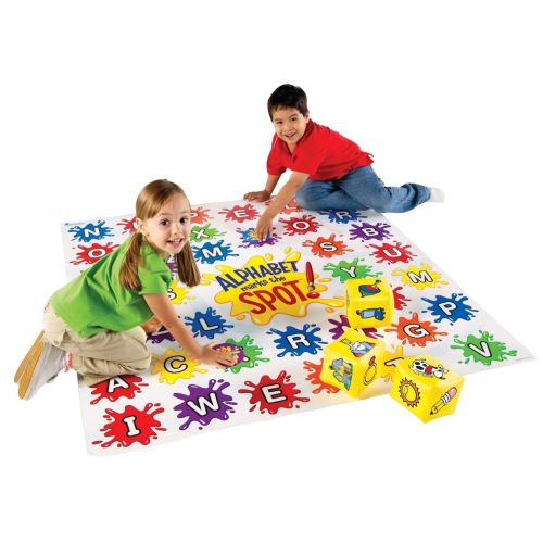  Learning Resources Alphabet Marks the Spot Floor Mat, 54 x 54 Inches
