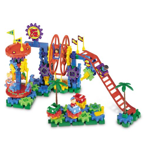  Learning Resources Gears! Gears! Gears! Dizzy Fun Land Motorized Building Set by Learning Resources