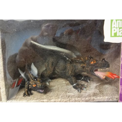  Learning Advantage Retired Animal Planet Collectible Playset Dinosaur Dragon Families New Box