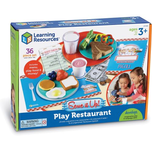  Learning Resources Serve It Up! Play Restaurant