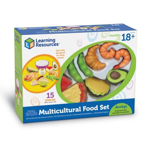  New Sprouts, LRN7712, Classroom Food Set, 1  Set, Assorted