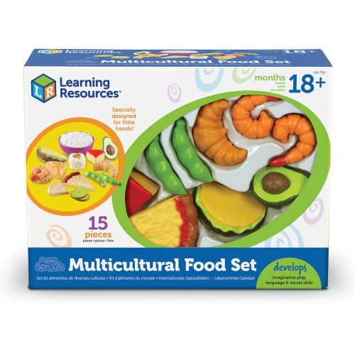  New Sprouts, LRN7712, Classroom Food Set, 1  Set, Assorted