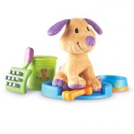 Learning Resources New Sprouts Puppy Care Play Set, First Pet, Imaginative Play, 6 Piece Set, Ages 2+