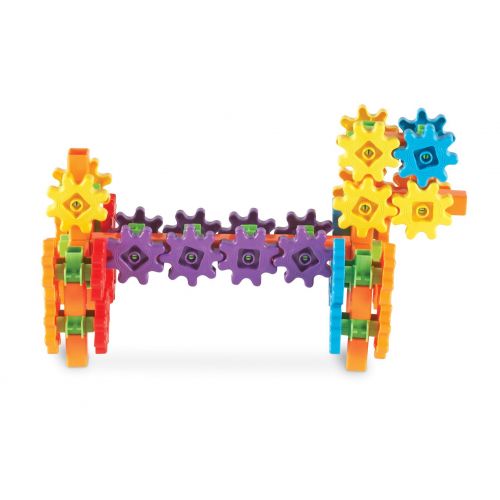  Learning Resources Gears! 100 Piece Deluxe Building Set, Construction Toy, Ages 3+