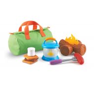 Learning Resources New Sprouts Camp Out!, Camping and Campfire Toy, 11 Pieces, Ages 2+