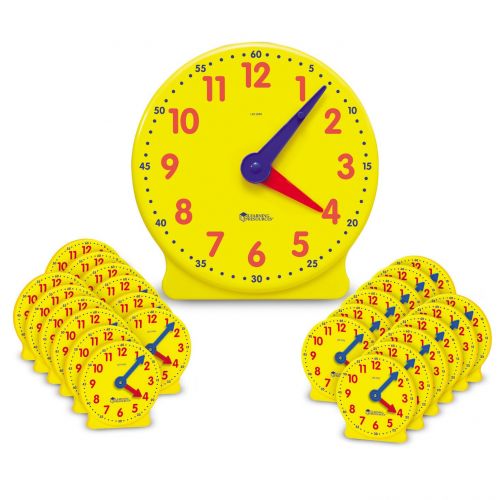  Learning Resources Classroom Clock Kit