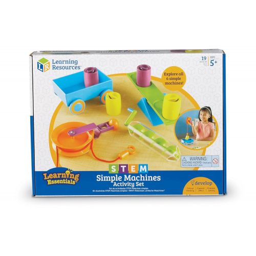  Learning Resources Stem Simple Machines Activity Set, 19 Pieces