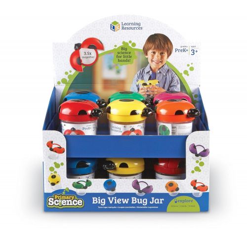  Learning Resources Big View Bug Jar Classpack of 12