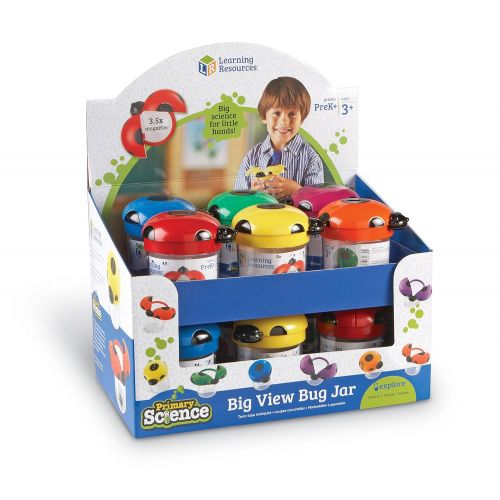  Learning Resources Big View Bug Jar Classpack of 12