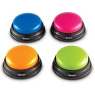 [아마존베스트]Learning Resources Answer Buzzers, Set of 4 Assorted Colored Buzzers, Ages 3+