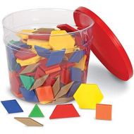 [아마존베스트]Learning Resources Plastic Pattern Blocks (Set of 250)