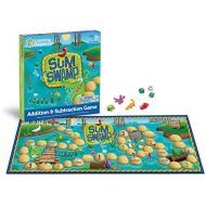 [아마존베스트]Learning Resources Sum Swamp Game, Addition/Subtraction, Early Math Skills, 8 Pieces, Ages 5+