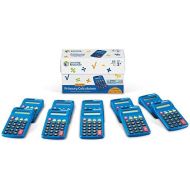 [아마존베스트]Learning Resources Primary Calculator, Basic Solar Powered Calculators, Teacher Set of 10 Calculators, Ages 3+