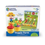 Learning Resources Veggie Farm Sorting Set, Food Sorting Game, Easter Basket Toy, 46 Pieces, Ages 3+