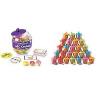 Learning Resources Alphabet Acorns Activity Set, 78 Pieces, Visual & Tactile Learning Toy, Ages 3+ & Goodie Games ABC Cookies, 4 Games in 1, Alphabet, Pre-Reading, Phonics, Ages 3+