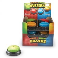 Learning Resources Lights and Sounds Buzzers, Set of 12