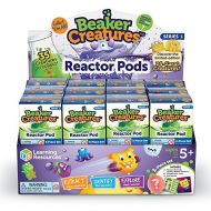 Learning Resources Beaker Creatures Reactor Pod, 24 Pack Pods, Homschool, Science Alien Collectibles, STEM, Easter Basket Toy, Assorted Colors, Ages 5+