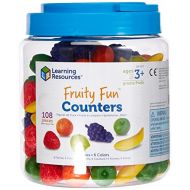 Learning Resources Fruity Fun Counters, Educational Counting & Sorting Toy, Set of 108