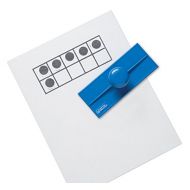 [아마존베스트]Learning Resources Ten Frame Stamp, Classroom Math Visuals Stamp, 2 Pieces, 2¼”H x 6”W