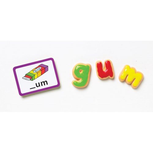  [아마존베스트]Learning Resources Goodie Games ABC Cookies, 4 Games in 1, Math Games for Kindergarten, Alphabet, Pre-Reading, Phonics, Ages 3+