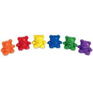 [아마존베스트]Learning Resources Baby Bear Counters, 6 colors, Set of 102