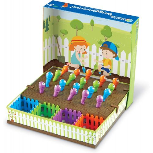  [아마존베스트]Learning Resources Wriggleworms! Fine Motor Activity Set, Toddler Fine Motor Skills, Easter Gifts for Kids, Ages 3+