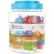 [아마존베스트]Learning Resources Snap-n-Learn ABC Elephants, Educational Toys, Alphabet Elephant Toy, Ages 2+
