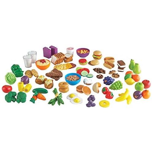  Learning Resources New Sprouts Classroom Play Food Set, 100 Pieces