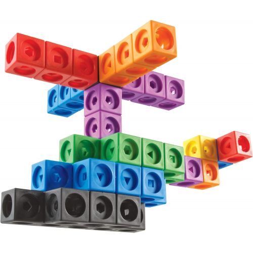  Learning Resources MathLink Cubes - Set of 1000 Cubes