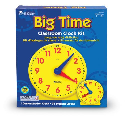  Learning Resources Classroom Clock Kit