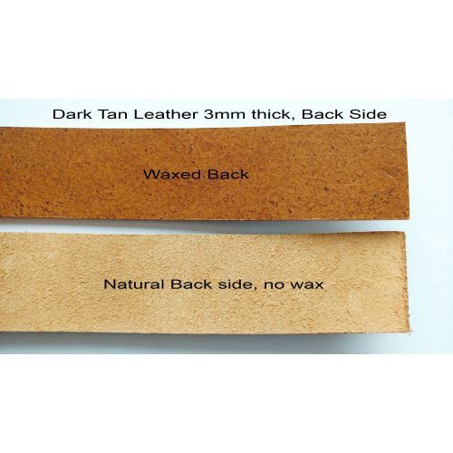 LeatherEU Leather Strap Shelf 3mm, 3.5mm  7.5oz, 8.5oz Thick Natural Veg-Tanned Leather. Shelving, Leather Wall Hanging Shelf - Price Per A Pair
