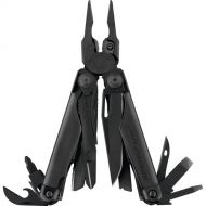 Leatherman Surge Stainless Steel Multi-Tool with Black MOLLE Sheath (Black Oxide, Boxed)