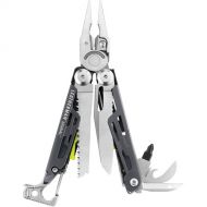 Leatherman Signal Multi-Tool with Black Nylon Sheath?(Black/Silver, Clamshell Packaging)