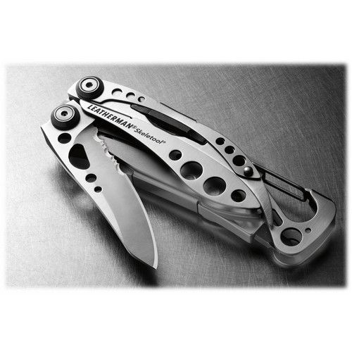 레더맨 Leatherman Skeletool Multi-Tool (Stainless, Clamshell Packaging)