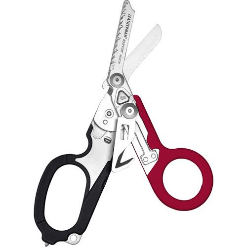 레더맨 Leatherman Raptor Rescue Shears (Red/Black,?Utility Sheath,?Clamshell Packaging)