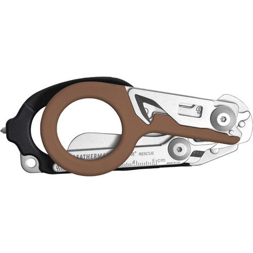 레더맨 Leatherman Raptor Rescue Shears (Tan/Black,?Utility Sheath,?Box)