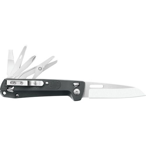레더맨 Leatherman FREE K4 Pocket Knife Multi-Tool (Slate)