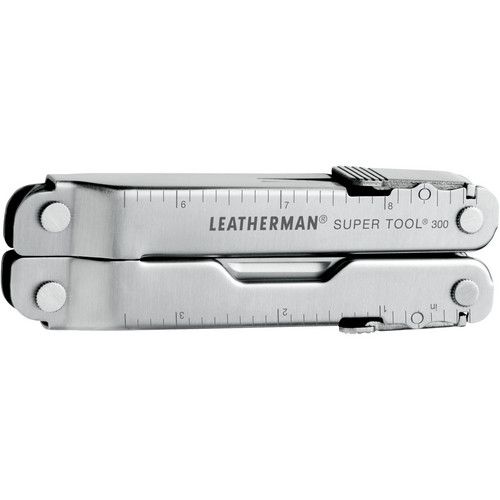 레더맨 Leatherman Super Tool 300 Multi-Tool with Black Nylon Sheath (Stainless)