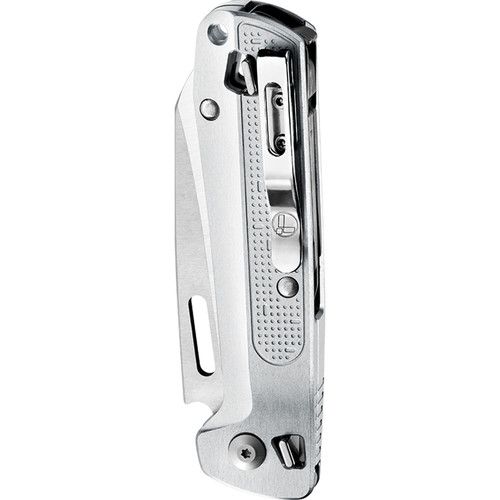 레더맨 Leatherman FREE K2X Pocket Knife Multi-Tool (Silver, Clamshell Packaging)