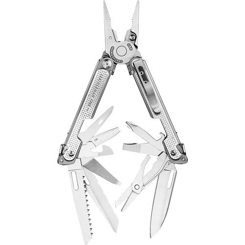 레더맨 Leatherman FREE P4 Multi-Tool with Nylon Sheath?(Clamshell Packaging)