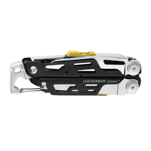 레더맨 Leatherman Signal Multi-Tool with Black Nylon Sheath?(Stainless, Clamshell Packaging)