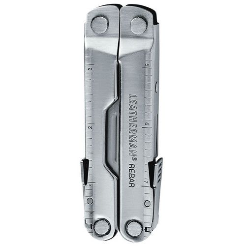 레더맨 Leatherman Rebar Multi-Tool with Black Nylon Sheath (Stainless)