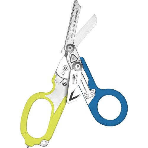 레더맨 Leatherman Raptor Rescue Shears (Blue/Yellow,?Utility Sheath,?Box)