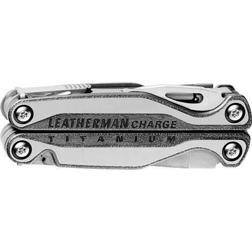 레더맨 Leatherman Charge+ TTi Multi-Tool with Nylon Sheath with Pockets (Stainless,?Clamshell Packaging)