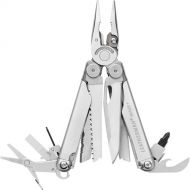 Leatherman Wave+ Multi-Tool and Black Nylon Sheath (Stainless,?Clamshell Packaging)
