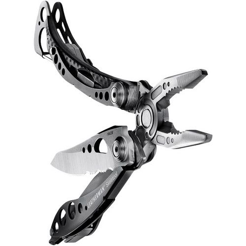 레더맨 Leatherman Skeletool CX Multi-Tool (Stainless Finish, Clamshell Packaging)